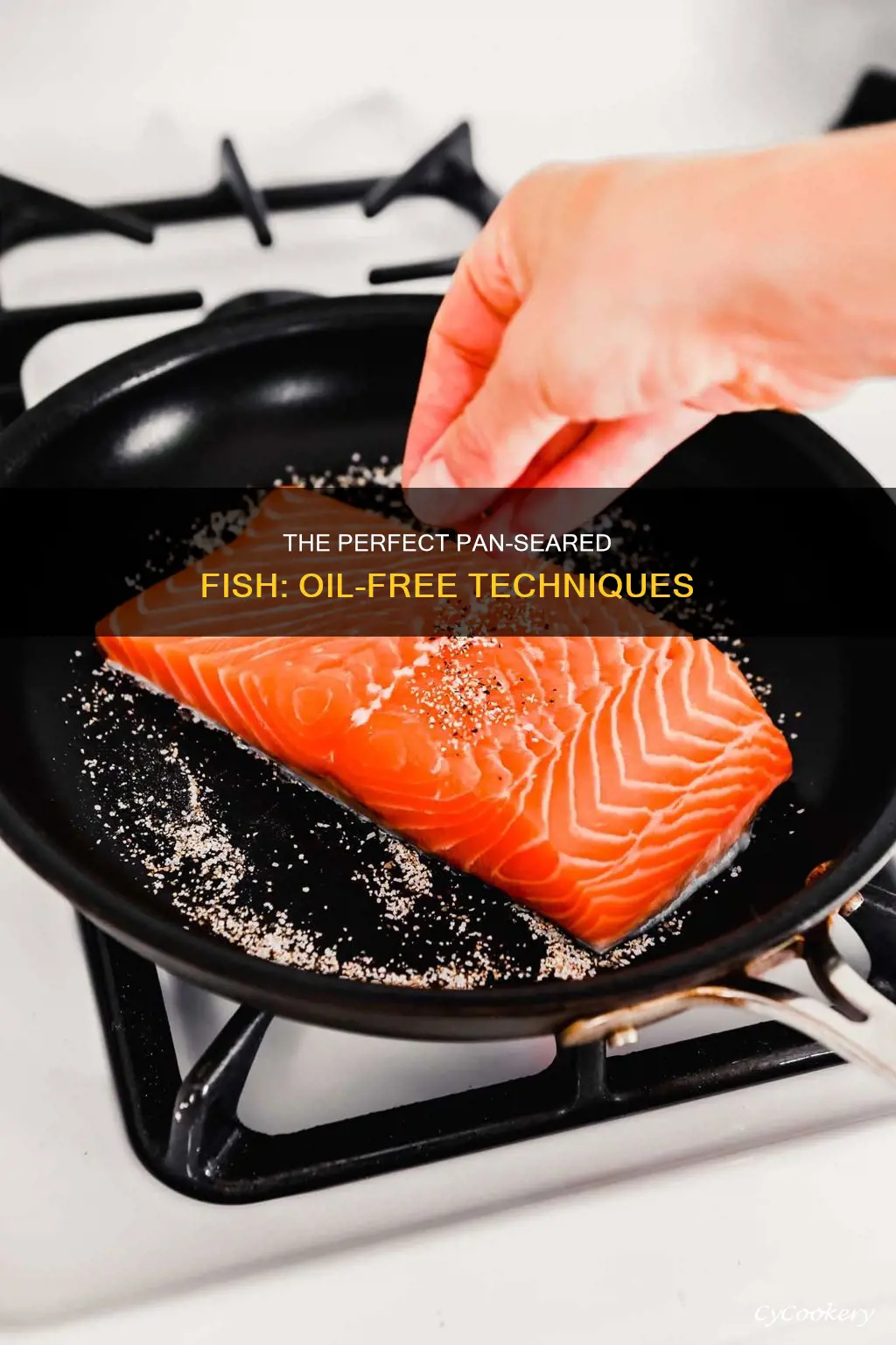 how to pan sear fish without oil