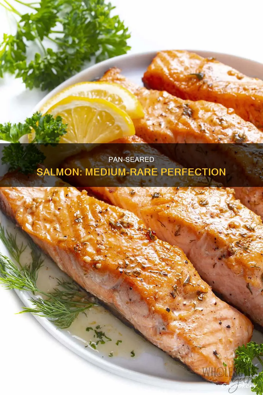 how to pan sear fresh salmon to medium