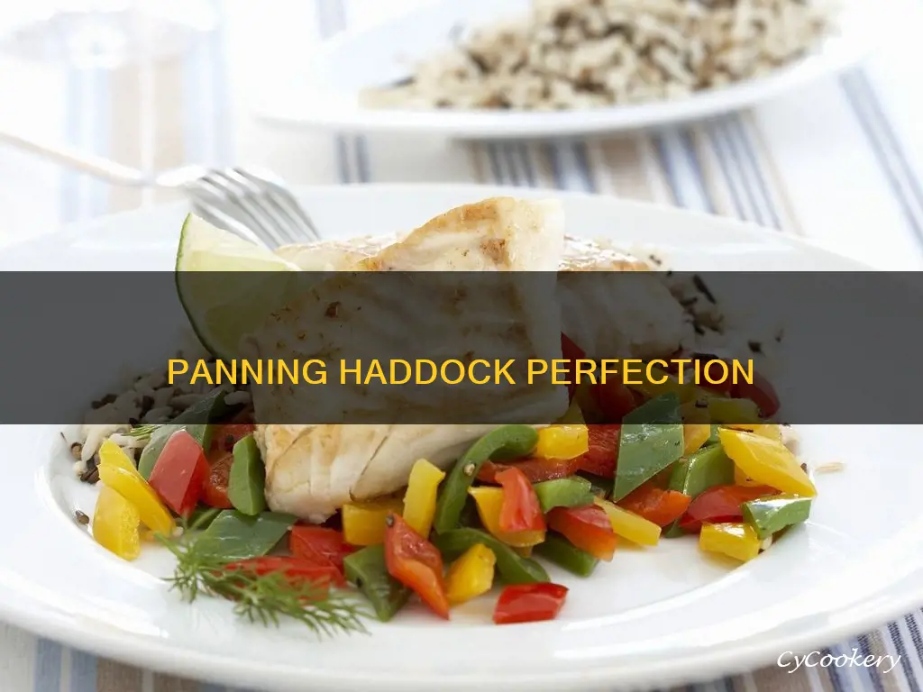 how to pan sear haddock