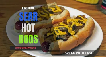 Seared Hot Dogs: Pan-Fry for a Crispy Bite