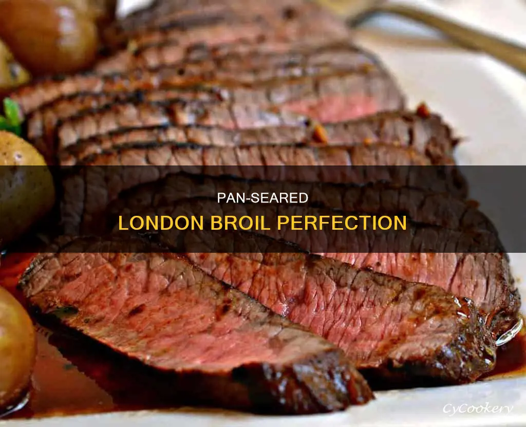 how to pan sear londor broil on stove top