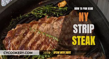 Pan-Seared NY Strip Steak Perfection