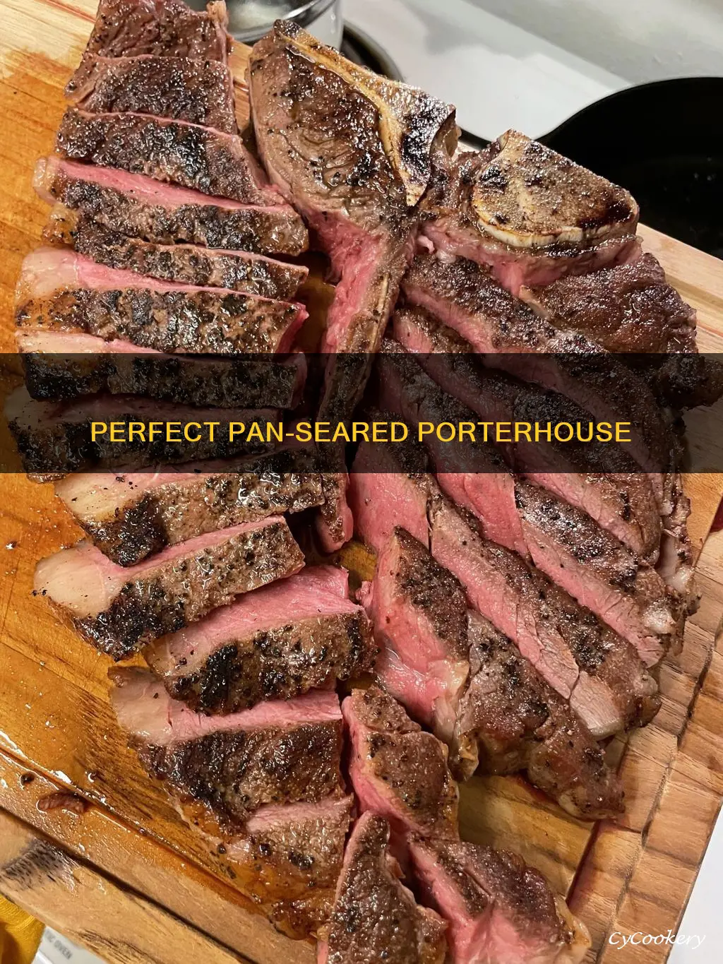 how to pan sear porterhouse