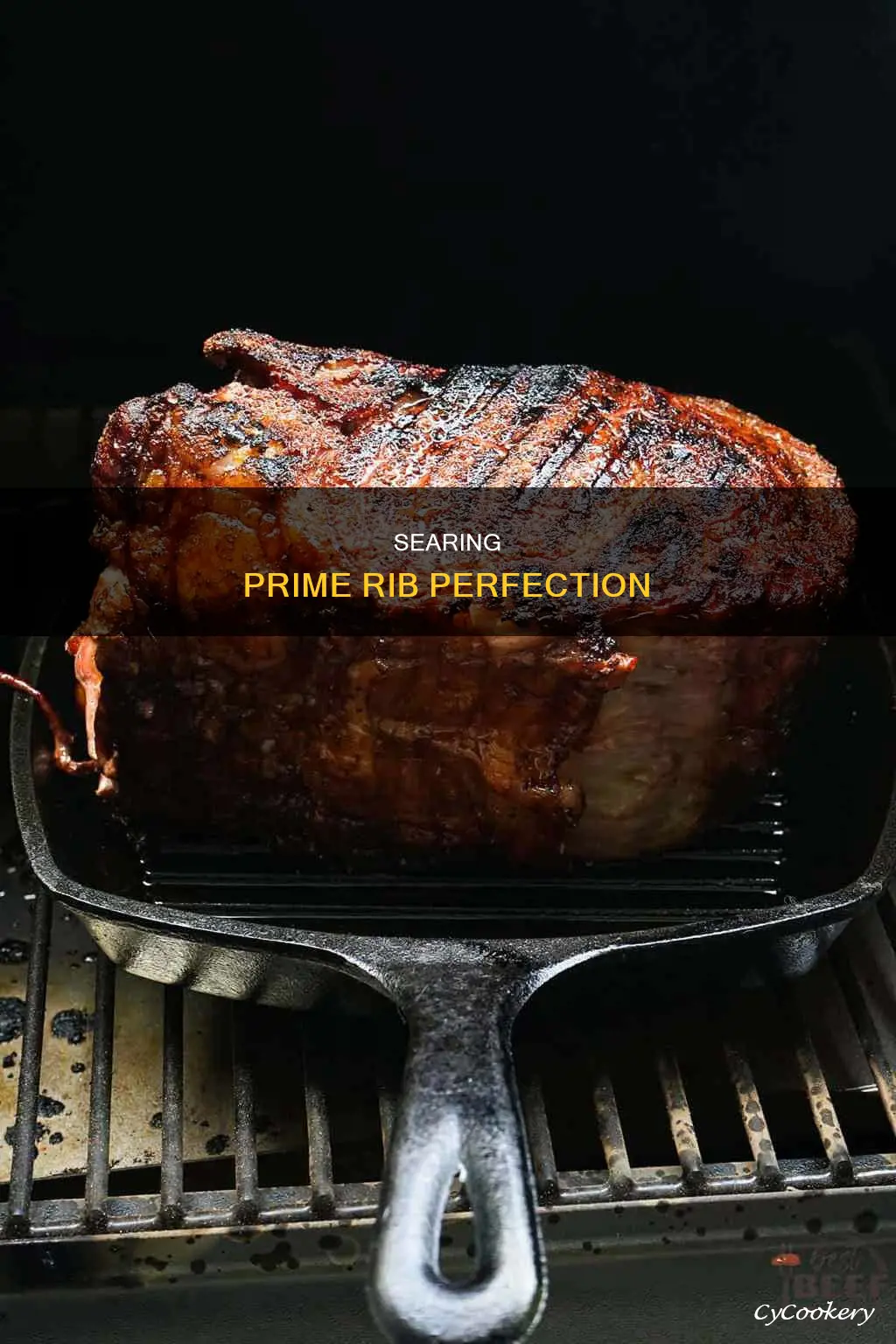 how to pan sear prime rib