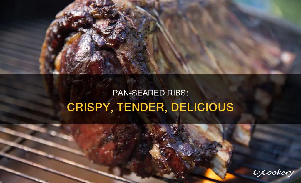 how to pan sear ribs