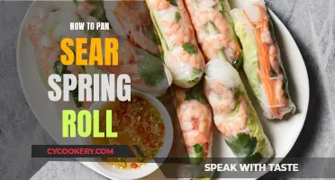 Spring Rolls: Pan-Searing Perfection