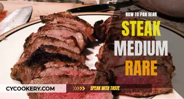 Searing Steak: Medium-Rare Perfection