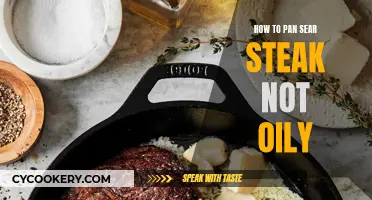 Pan-Seared Steak: No Oil, No Problem