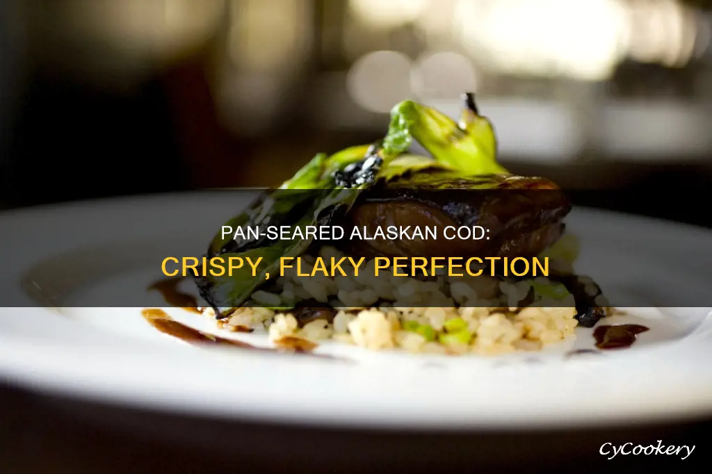 how to pan seared alaskan cod