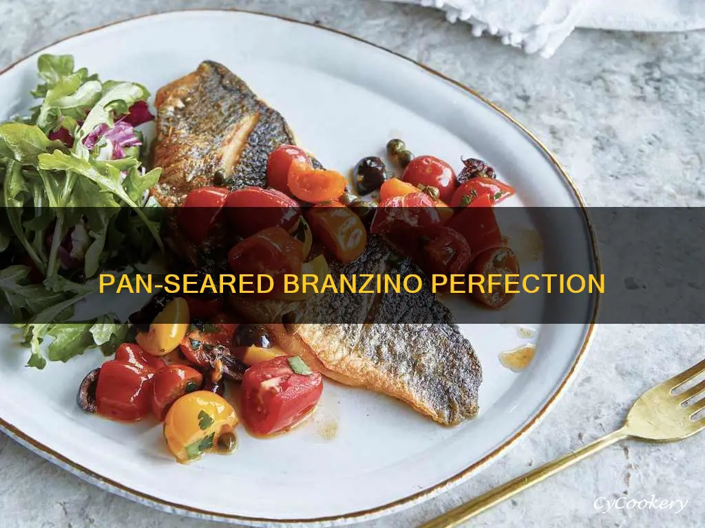 how to pan seared branzino