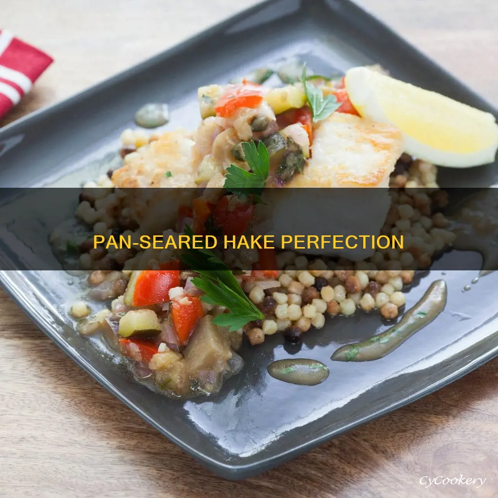 how to pan seared hake