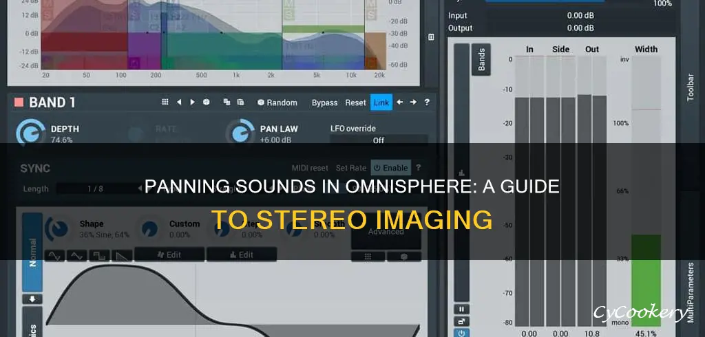 how to pan sounds in omnisphere