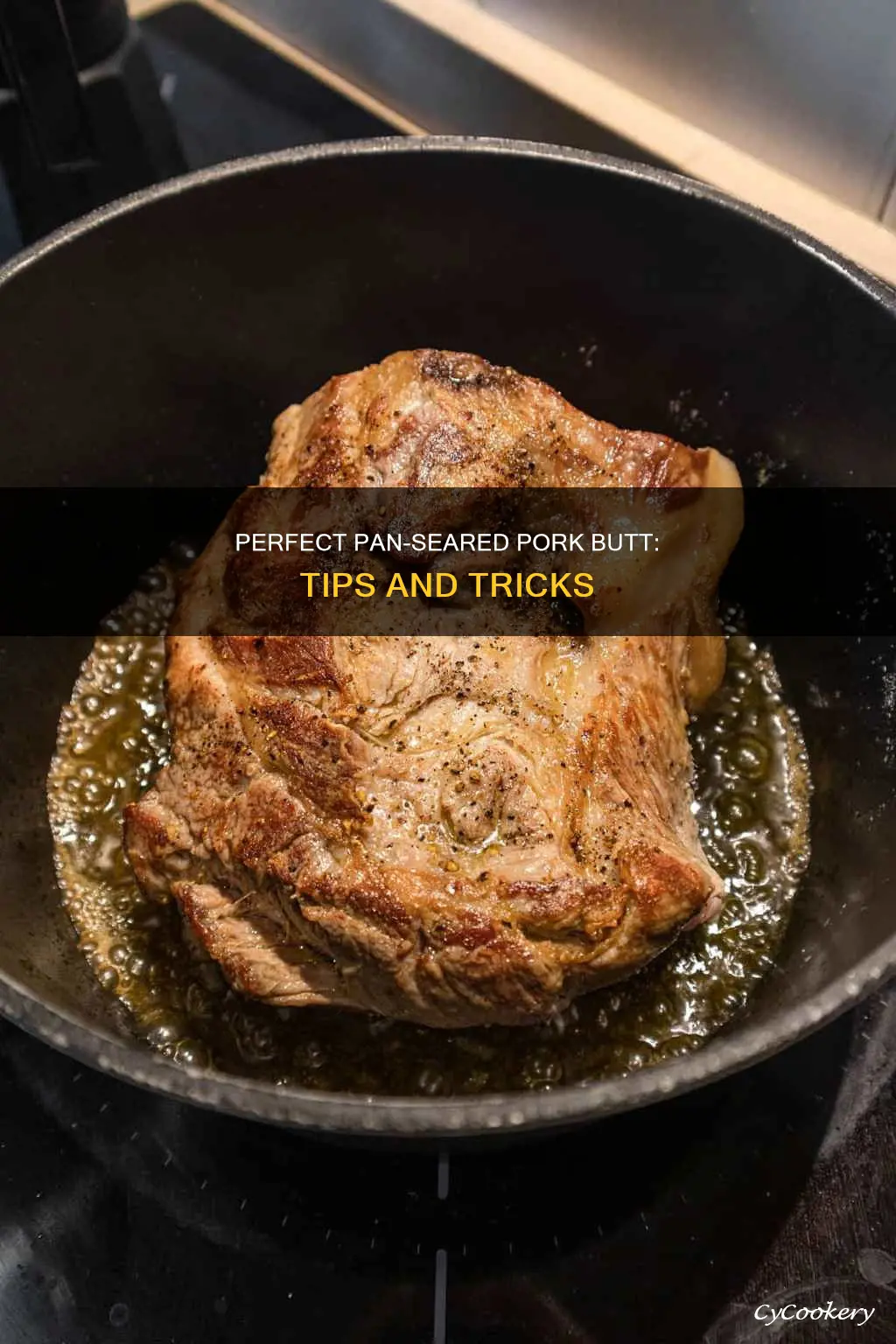how to pan ssear porj butt