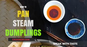Steaming Secrets: Perfect Pan-Steamed Dumplings