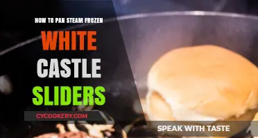 Steaming Perfection: White Castle Sliders from Frozen to Fantastic