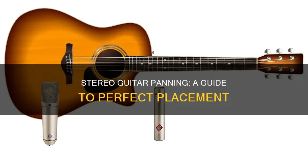 how to pan stereo guitars in recoridng