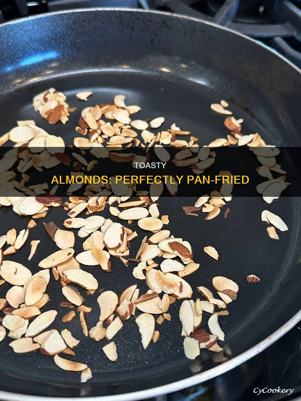 how to pan toast almonds