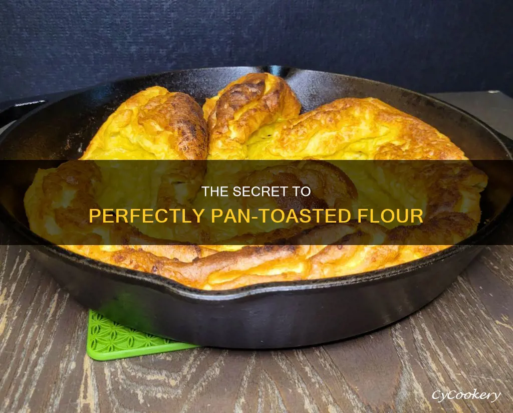 how to pan toast flour