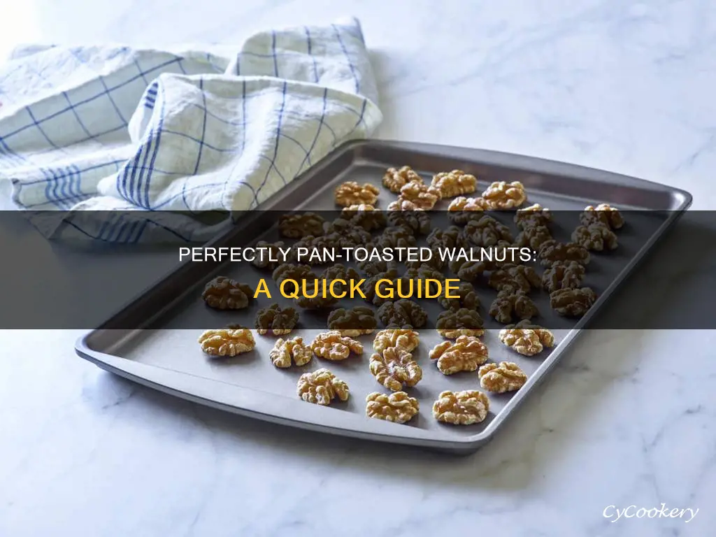 how to pan toast walnuts