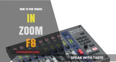 Panning Tracks in Zoom F8: A Step-by-Step Guide