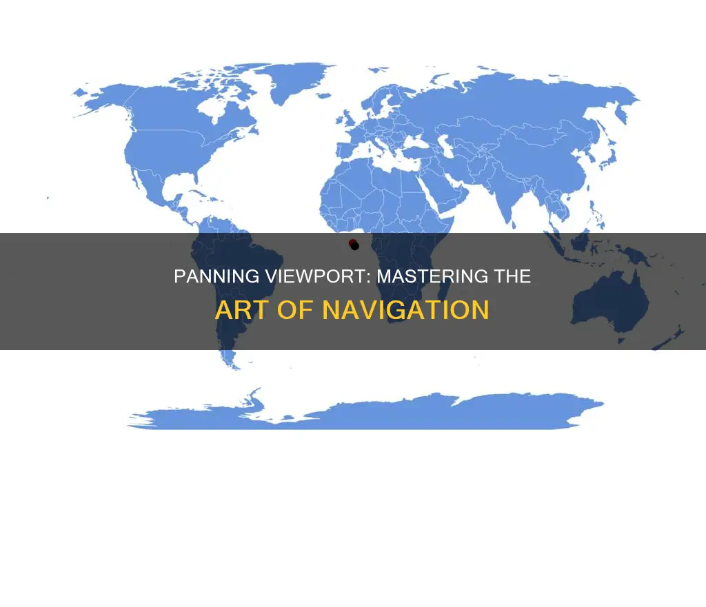 how to pan view in viewport