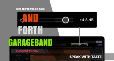 Panning Vocals in GarageBand: Stereo Width Techniques
