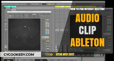 Panning Techniques in Ableton: Keep Your Audio Clips Intact