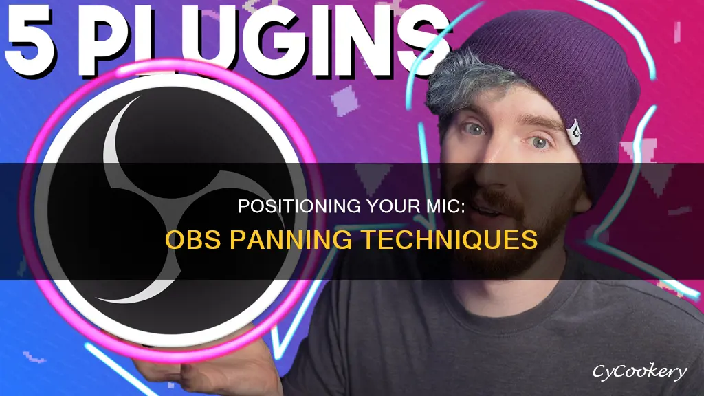 how to pan your mic in obs