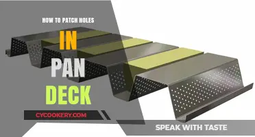 Patching Pan Deck Holes: Easy DIY Guide