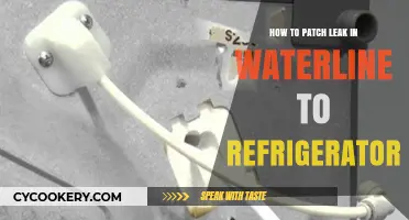 Quick Fix: Patching a Leaky Water Line to Your Fridge