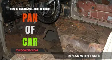 Patching Small Holes in Your Car's Floor Pan: Easy Steps