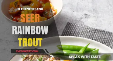 Pan-Seared Rainbow Trout: A Quick, Tasty Dish