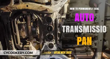 Sealing Auto Transmission Pan: A Permanent Solution