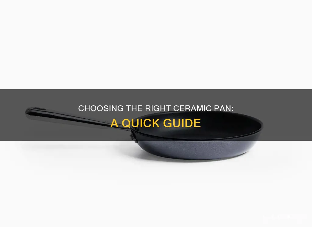 how to pick a ceramic pan