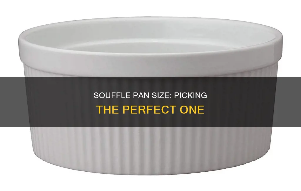 how to pick the right size pan for a soufle