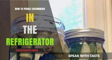 Quick & Easy Refrigerator Pickling: Crisp Cucumbers in Simple Steps