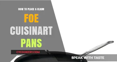 Claiming Cuisinart Pans: A Step-by-Step Guide