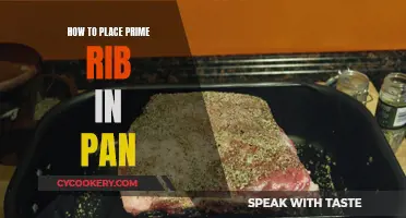 Placing Prime Rib in a Pan: The Perfect Fit