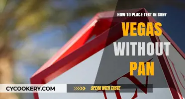 Placing Text in Sony Vegas: No Pan, No Problem