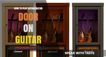 Mastering the Unique Guitar Technique: Playing Refrigerator Door Style