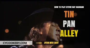 Mastering Stevie Ray Vaughan's Tin Pan Alley