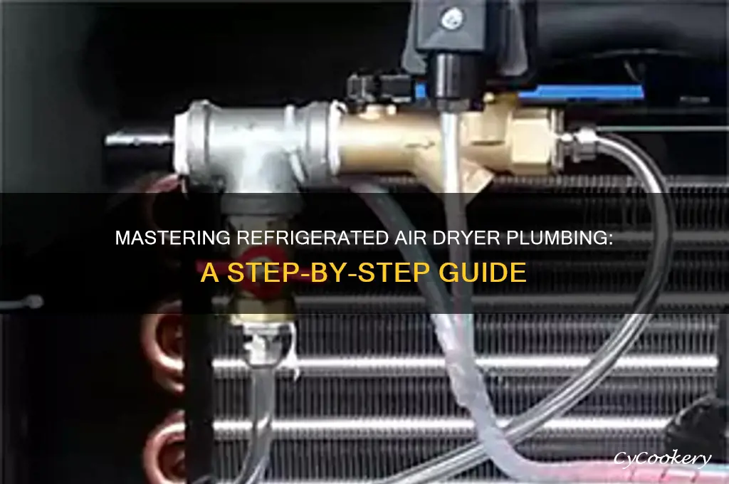 how to plumb a refrigerated air dryer