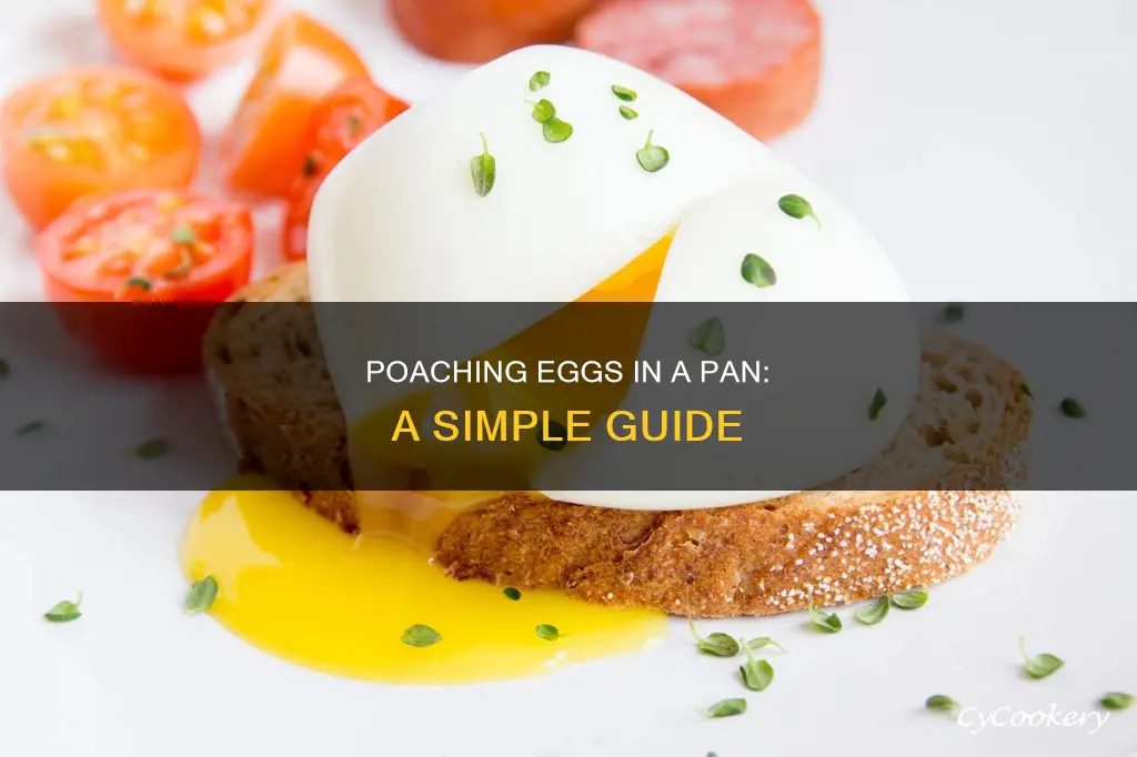 how to poach eggs in pan