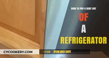 DIY Dent Removal: Restore Your Refrigerator's Pristine Look