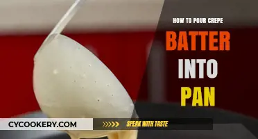 Pouring Crêpe Batter: The Perfect Technique