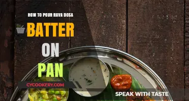 Mastering the Rava Dosa: Pouring Perfection