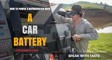 Powering Your Fridge on the Go: A Car Battery Guide