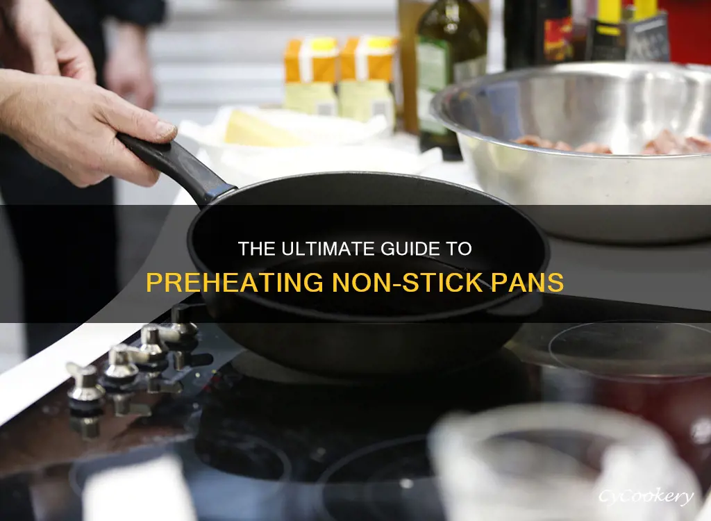 how to preheat non stick pan