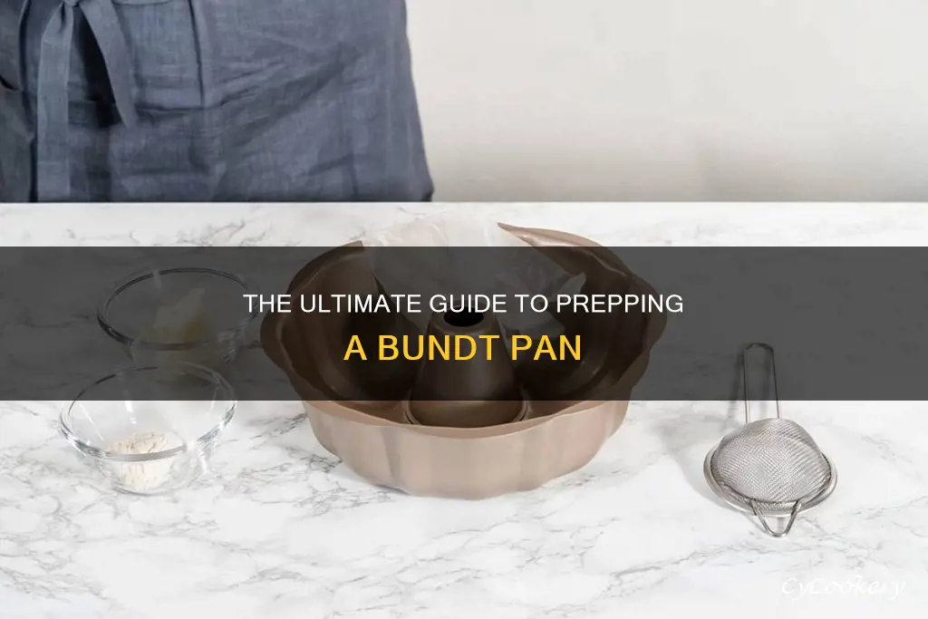 how to prep a bundt pan