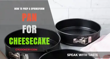 Prepping a Springform Pan for the Perfect Cheesecake